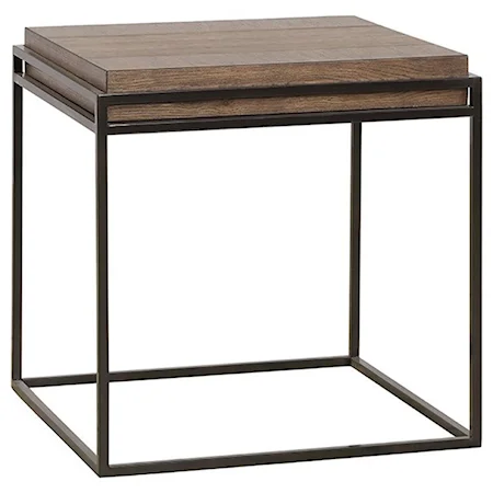 Modern Rustic End Table